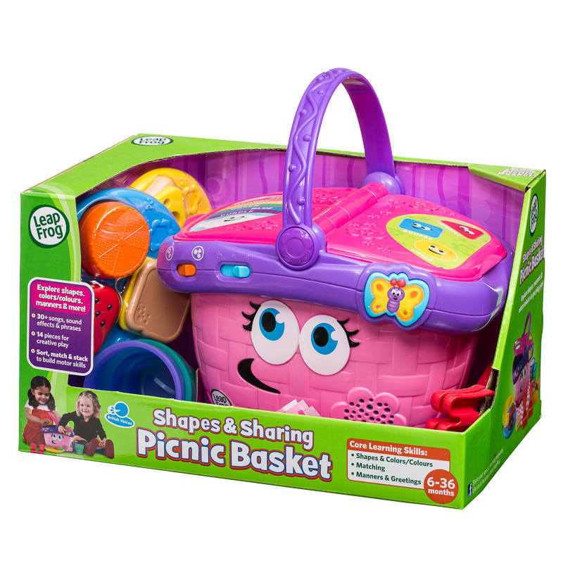 Shapes and Sharing Picnic Basket By Leap Frog