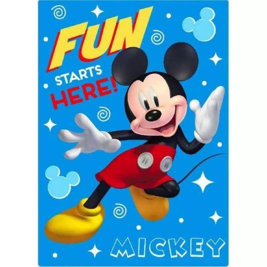 Mickey Mouse Fleece Blanket