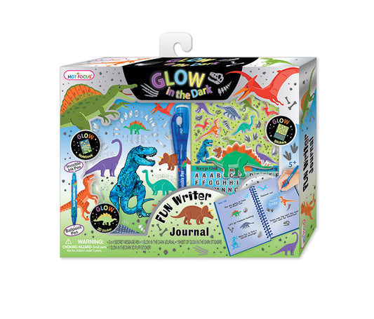 Glow in The Dark Dino Journal by Hot Focus