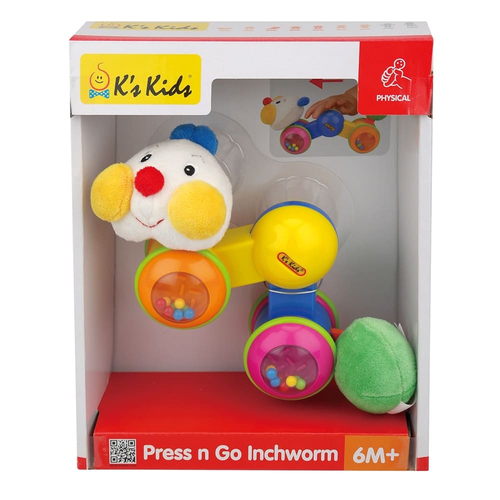 K's Kids Press And Go Inchworm