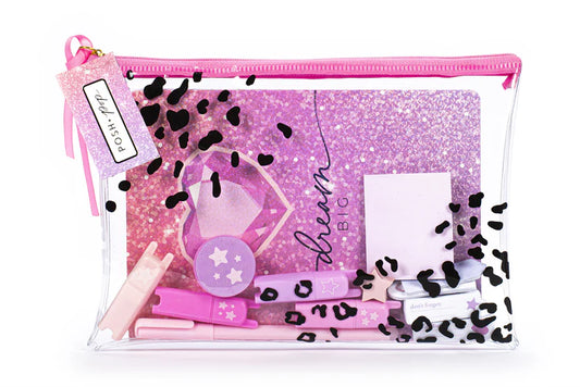 Dream Big PVC Case Stationery Set