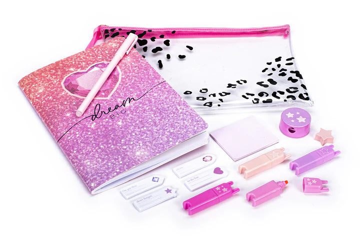 Dream Big PVC Case Stationery Set