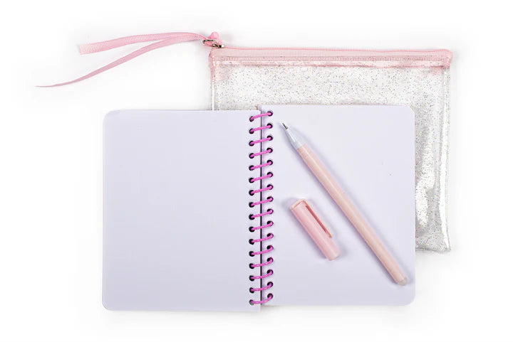 Posh Pop Notebook And Pen In A PVC Case