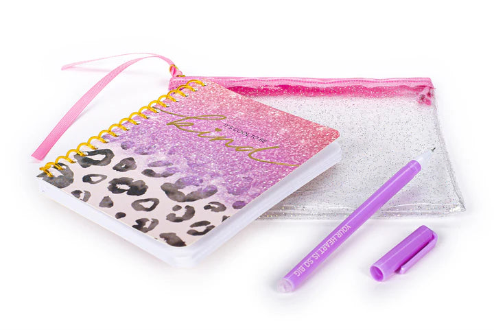 Posh Pop Notebook And Pen In A PVC Case