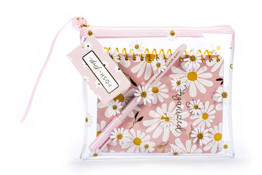 Posh Pop Notebook And Pen In A PVC Case