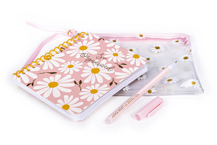 Posh Pop Notebook And Pen In A PVC Case