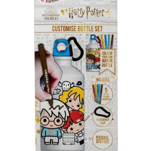 Harry Potter Colour Your Own Bottle Set