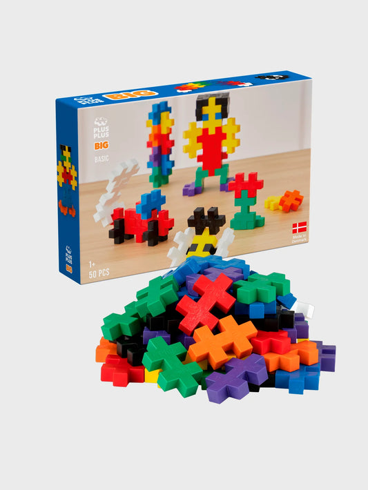 Plus Plus BIG Basic Colormix - 50 Pieces