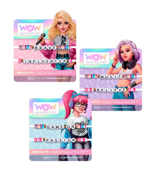 WOW Generation Pack of 2 Bracelets