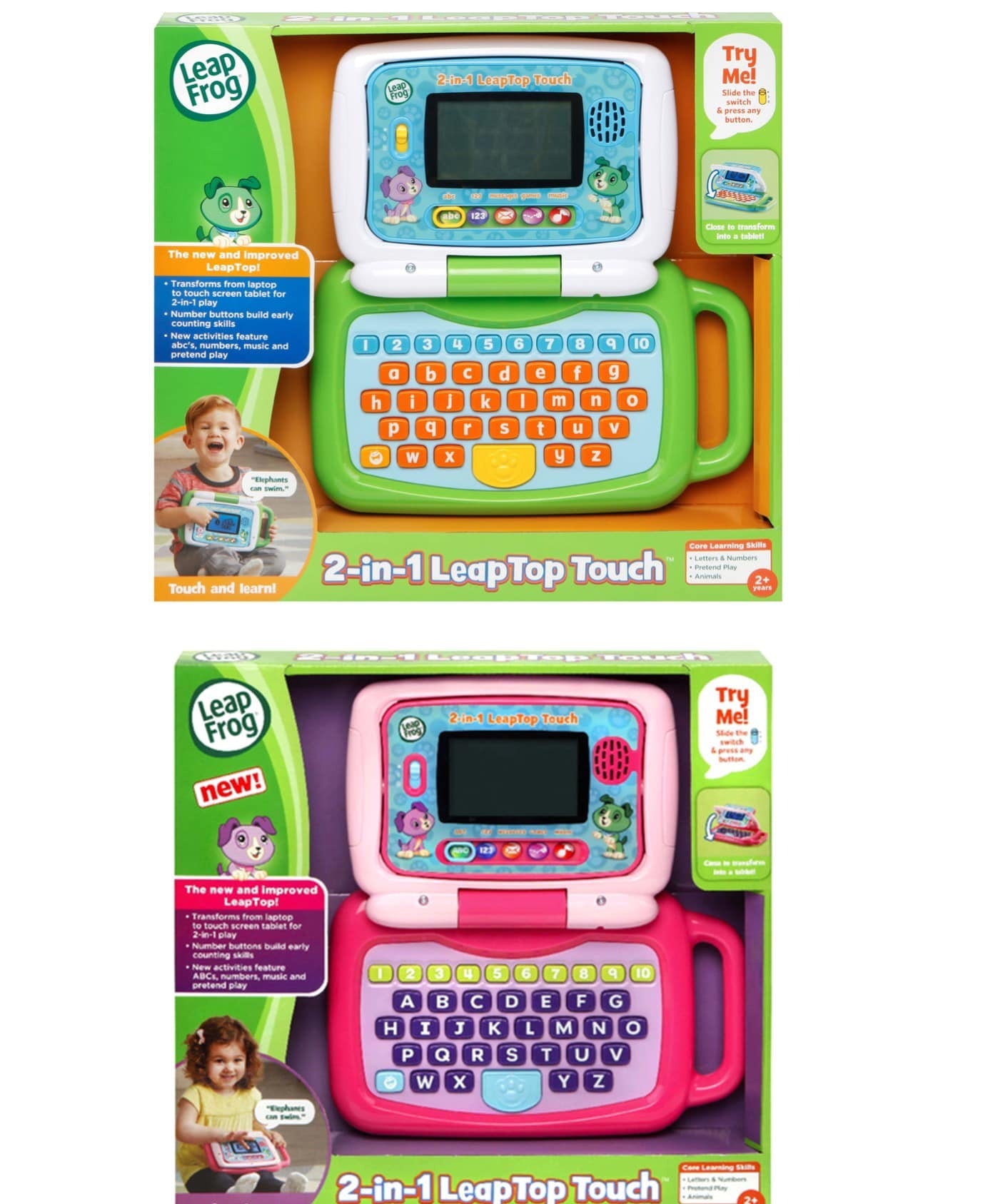 2 in 1 LeapTop Touch By Leap Frog