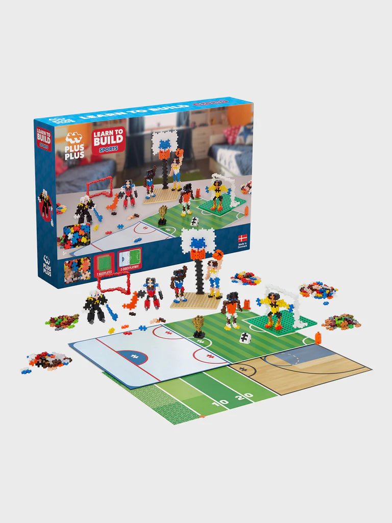 Plus Plus Learn to Build - Sports 600 Pieces