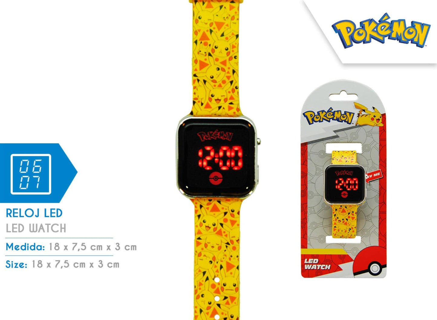 Pokemon LED Watch