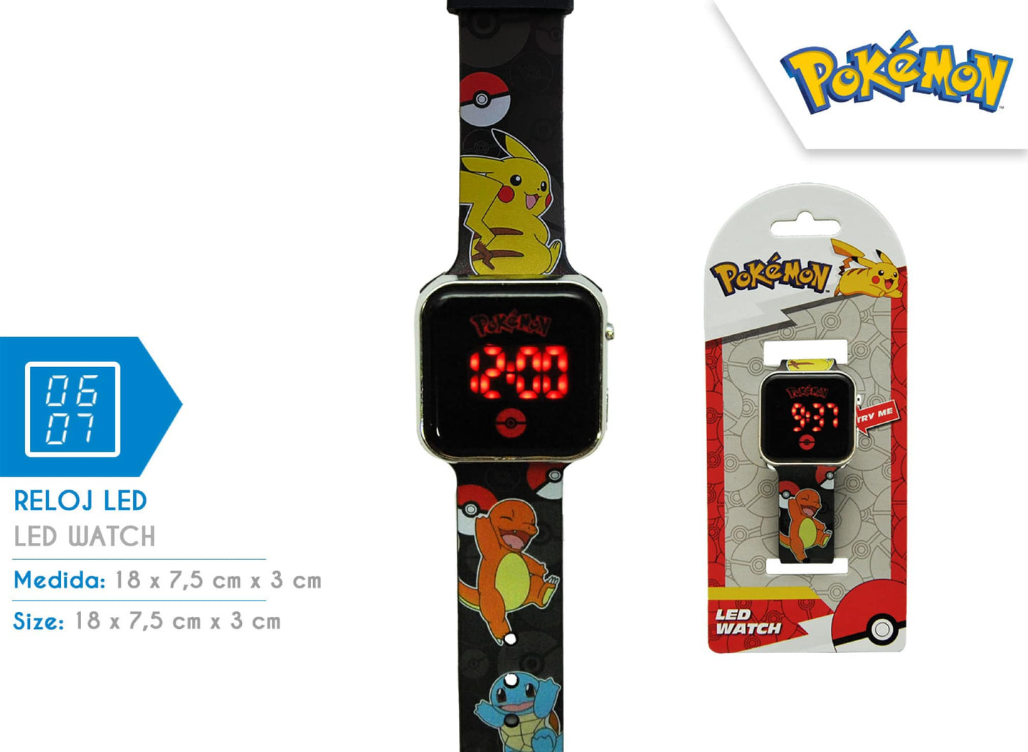 Pokemon LED Watch