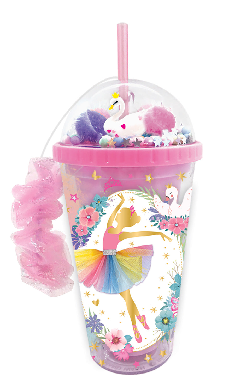 Tumbler With Scrunchie By Hot Focus