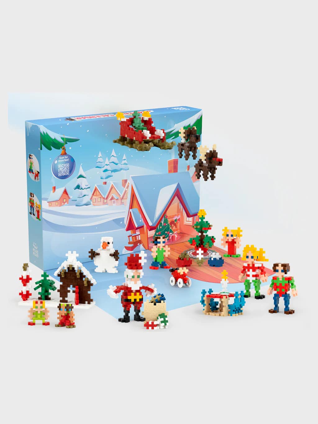 Plus Plus Christmas Advent Calendar 600 Pieces