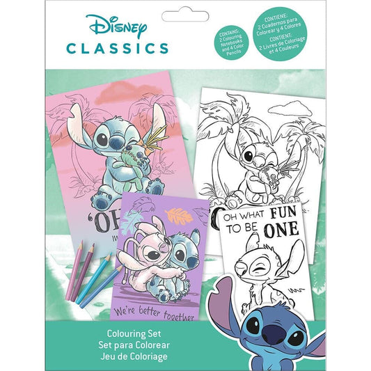 Stitch Colouring Set