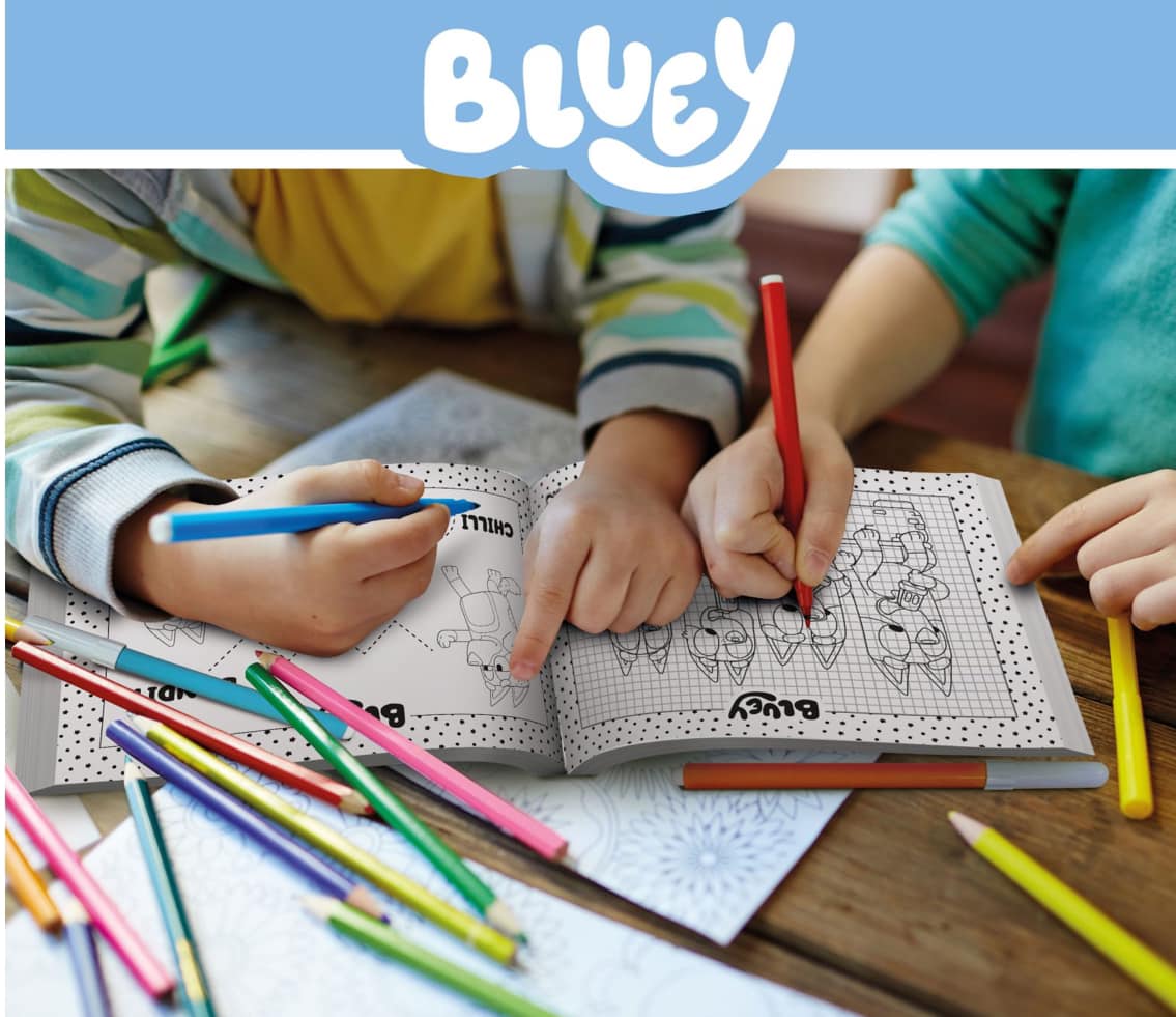 Bluey Drawing School