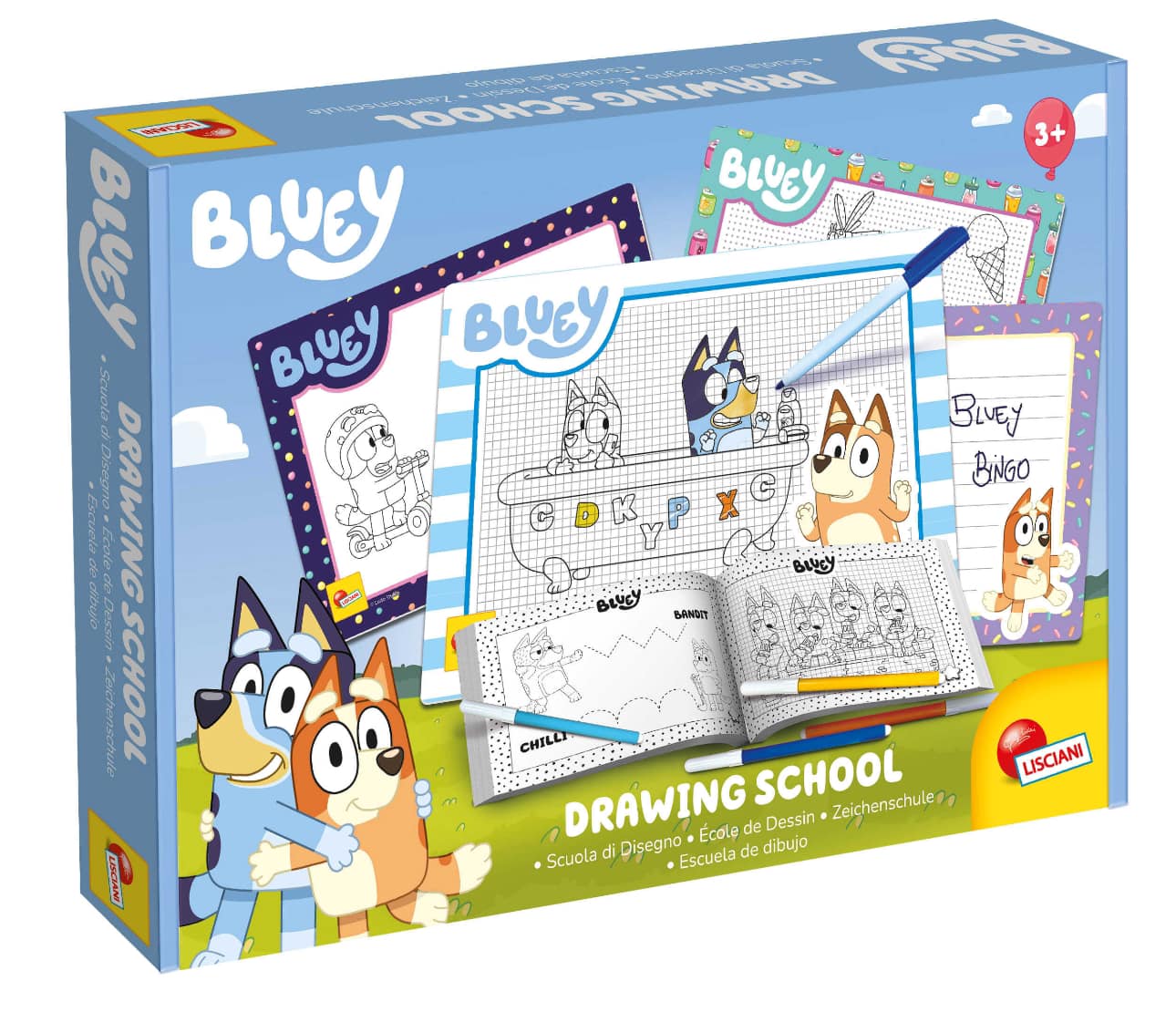 Bluey Drawing School