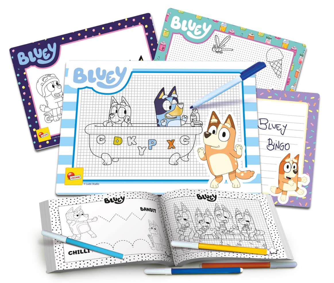 Bluey Drawing School