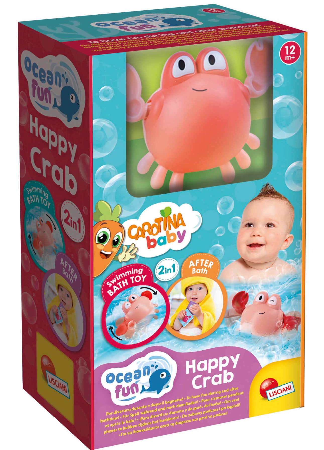 Happy Bath Toys By Carotina Baby