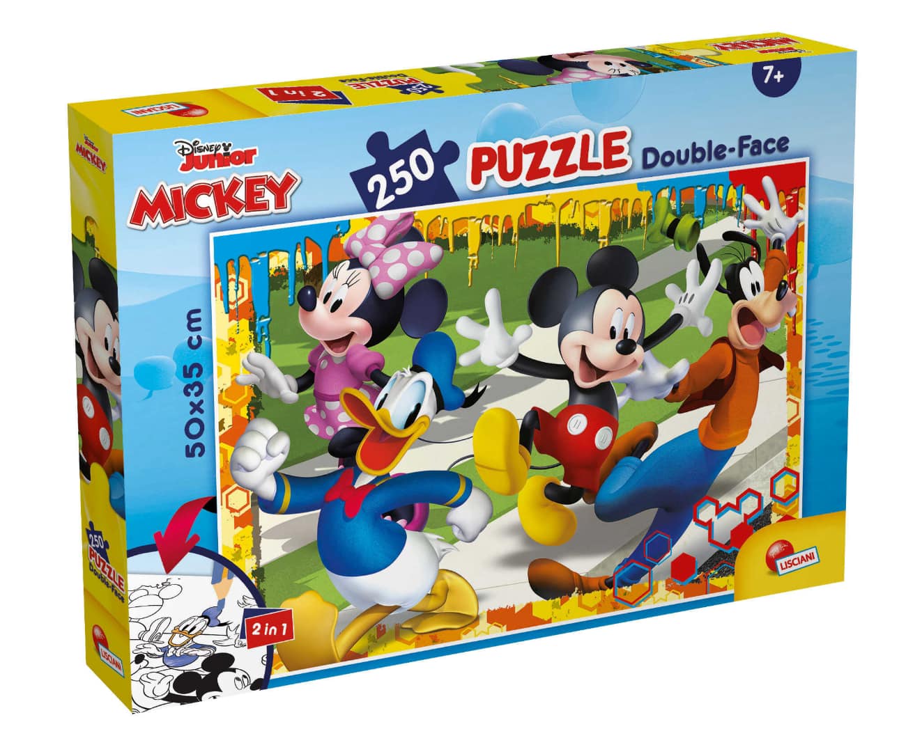 Mickey Mouse Double Face Puzzle