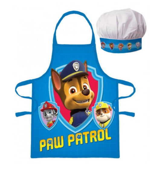 Paw Patrol Apron And Chef Hat Set