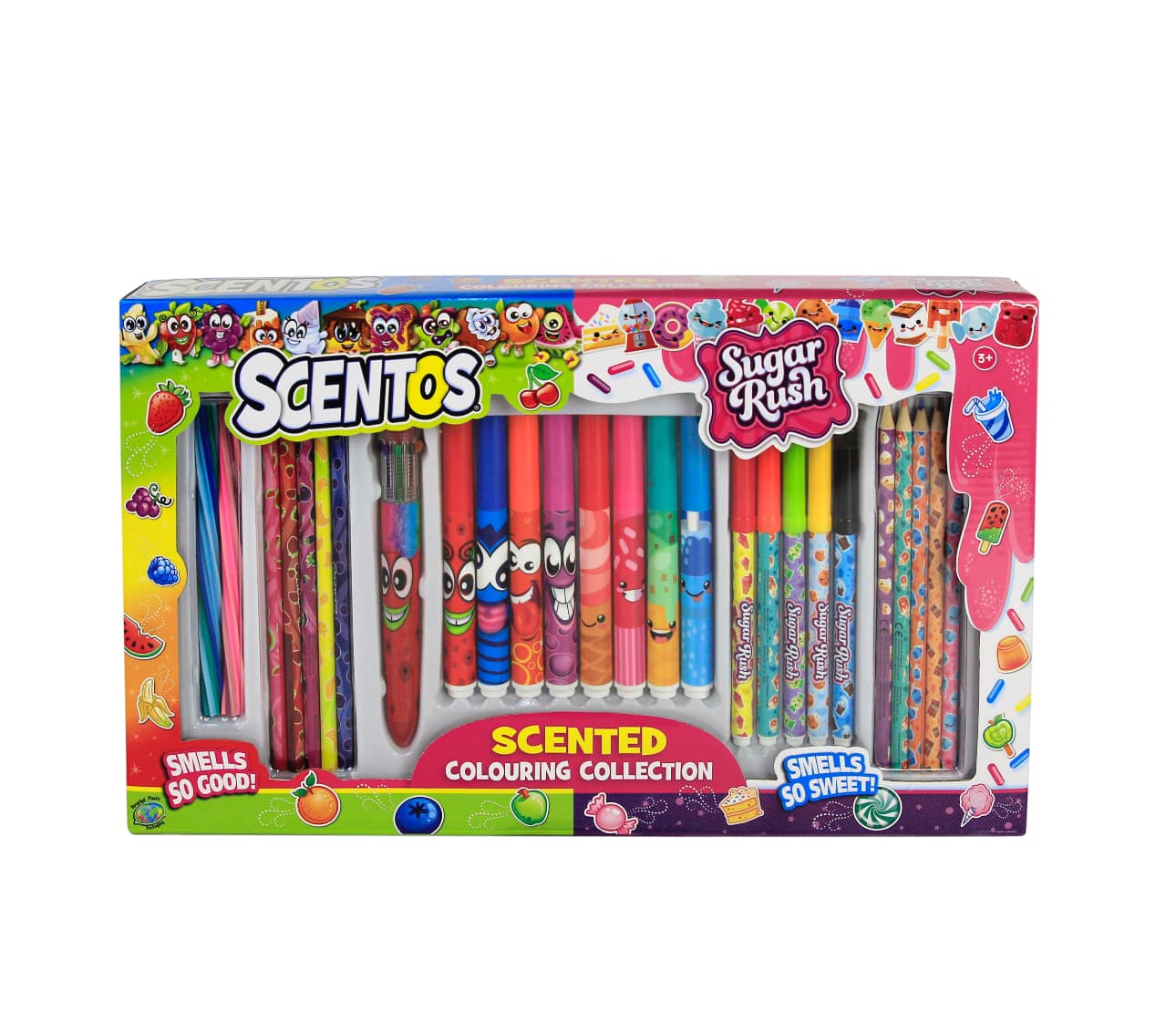 Scentos Scented Colouring Collection