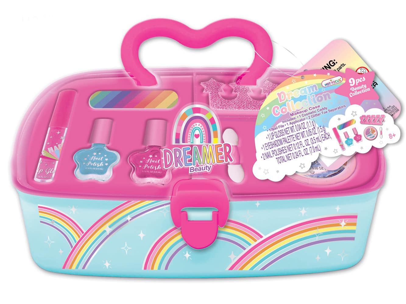 Rainbow make-up Case By Hot Focus