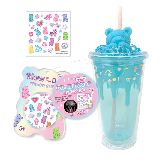 Blue Gummy Bear Hydration Tumbler By Hot Focus