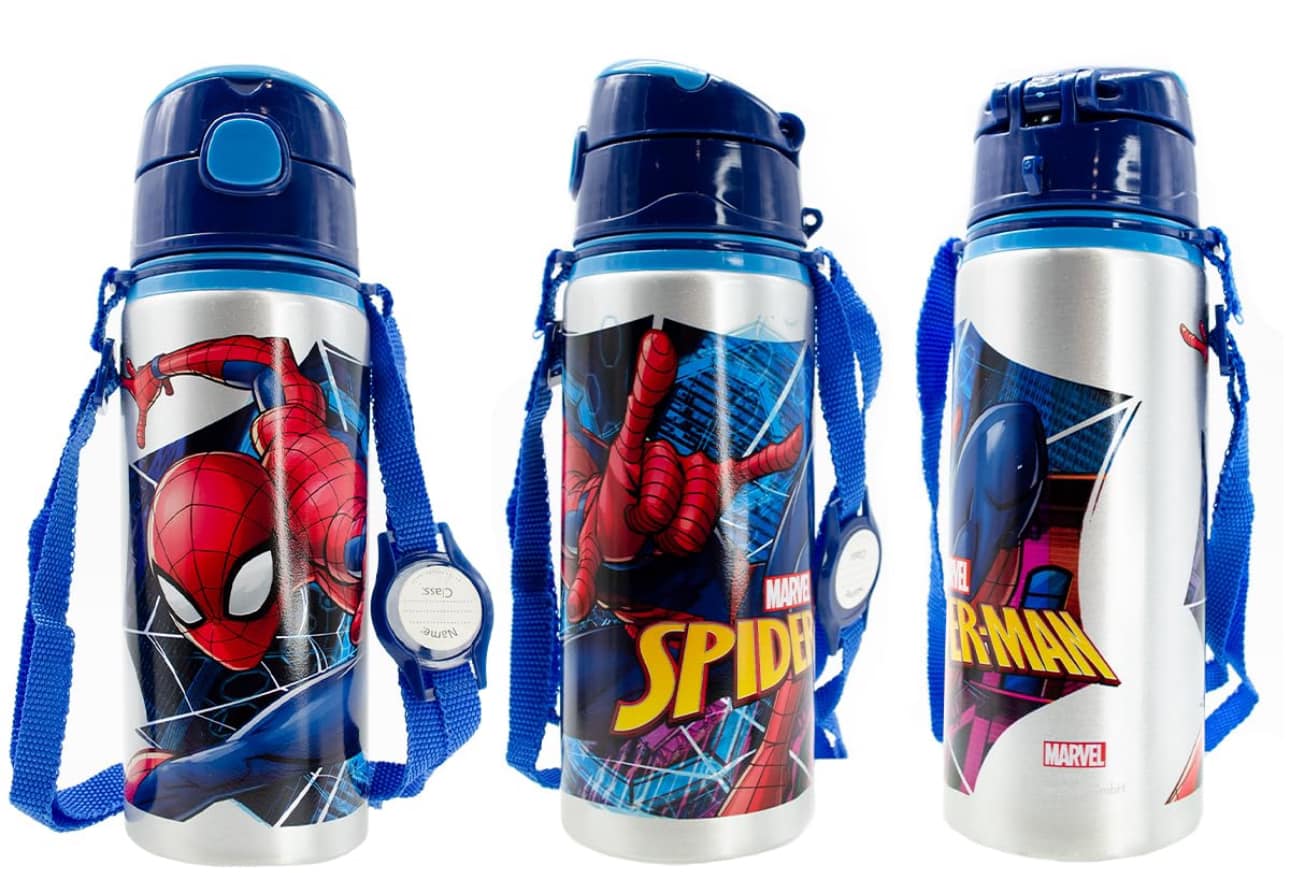 Spiderman Aluminium Bottle