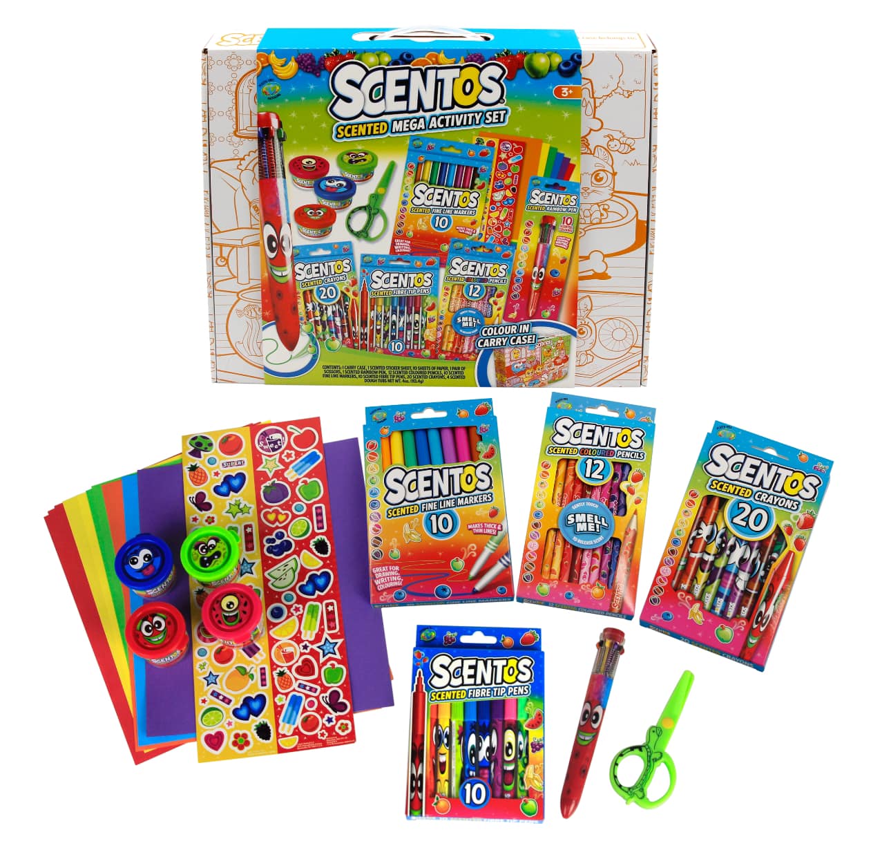 Scentos Scented Mega Activity Set