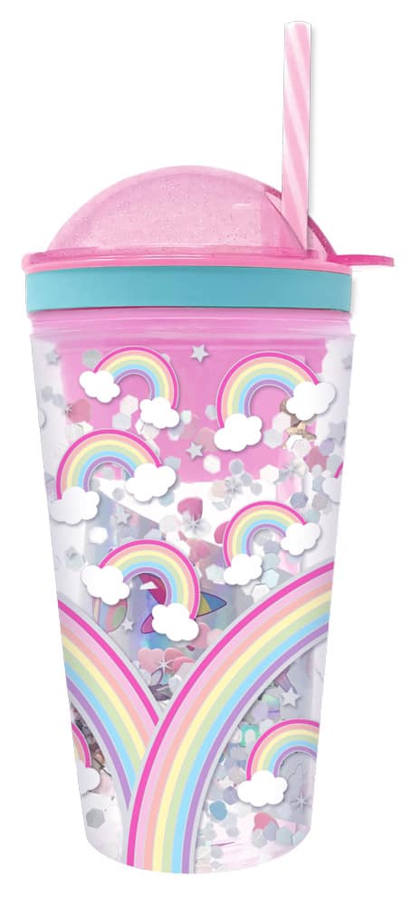 Rainbow Snack Container and Drink Tumbler By Hot Focus