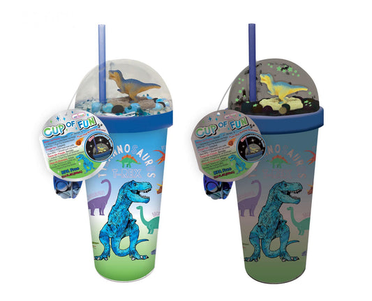 Dinos Snack and Drink Cup Of Fun By Hot Focus