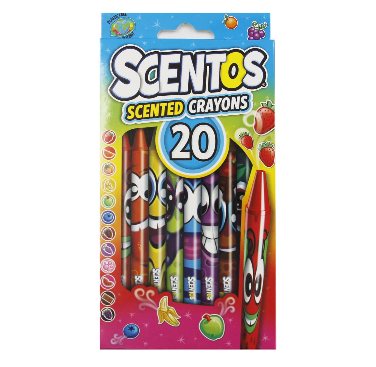 Scentos Scented Crayons x20