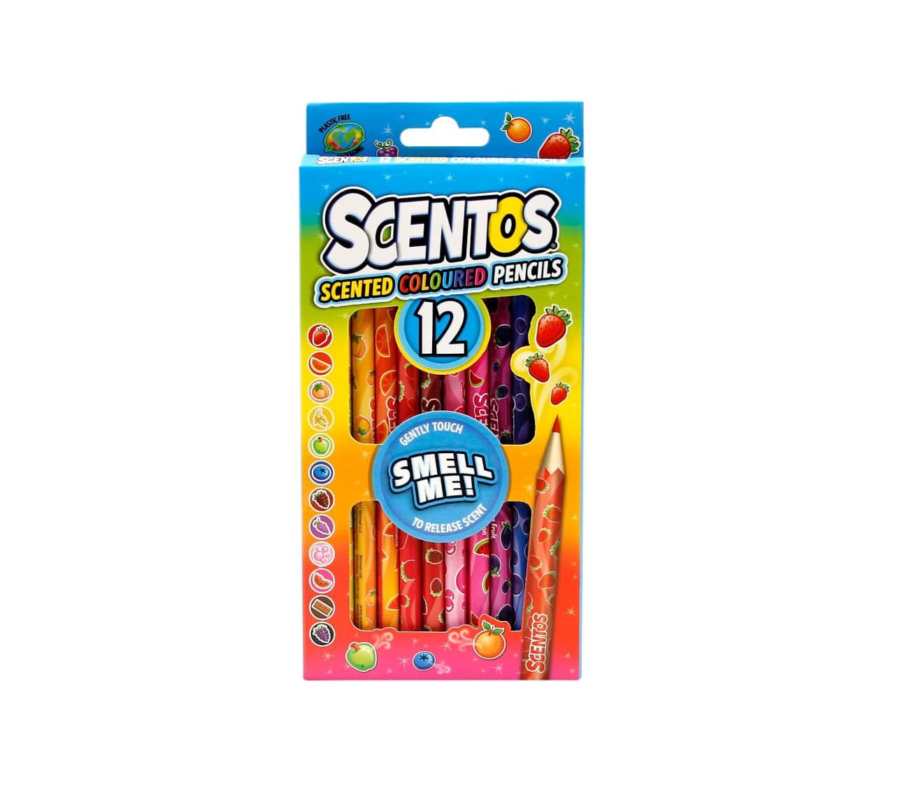 Scentos Scented Coloured Pencils By 12