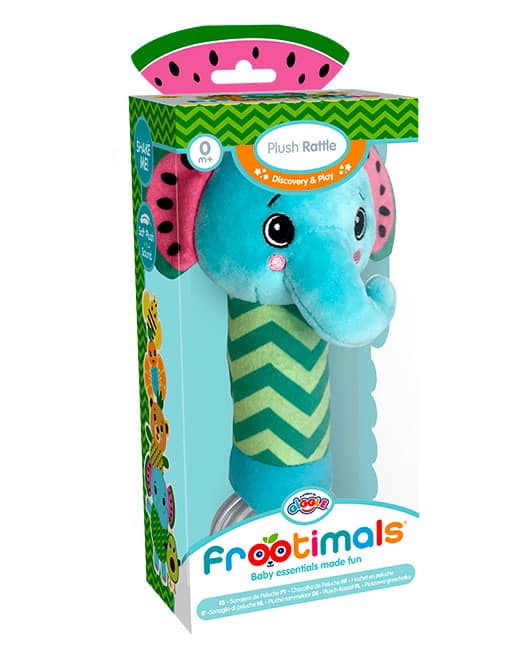 Frootimals Plush Rattle