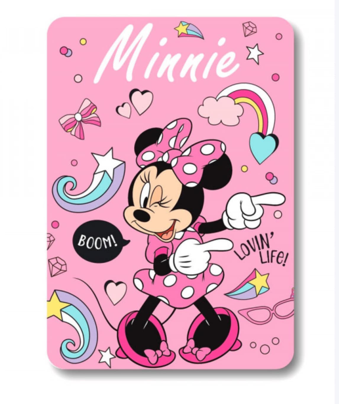 Minnie Mouse Fleece Blanket