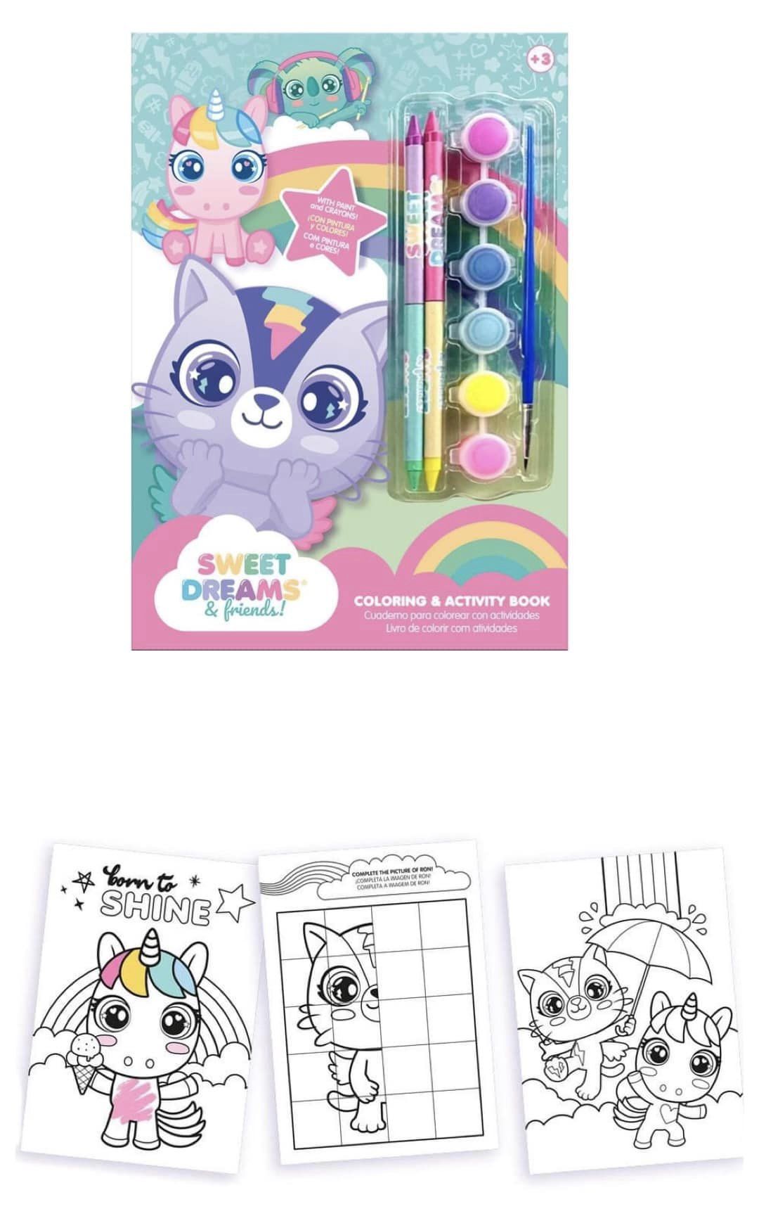 Sweet Dreams Colouring And Activity Book