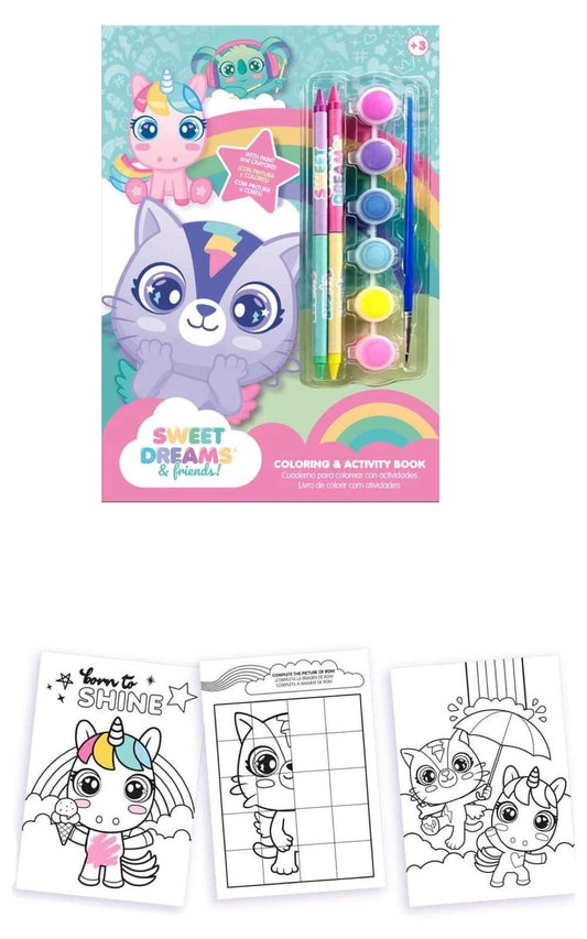 Sweet Dreams Colouring And Activity Book