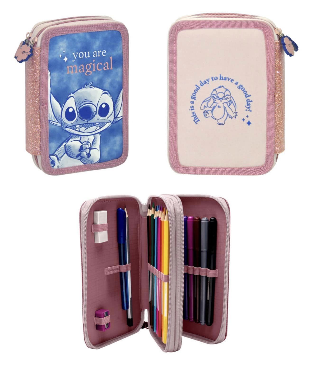 Stitch Filled Pencil Case