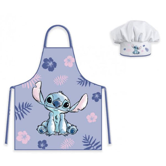 Stitch Apron and Chef Hat Set