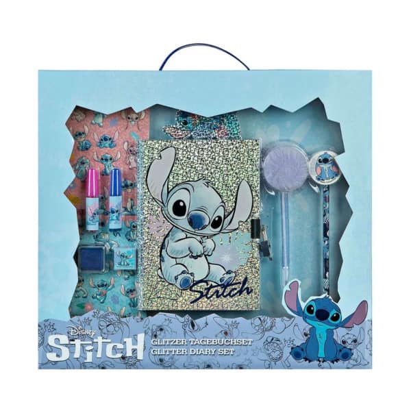 Stitch Glitter Diary Set