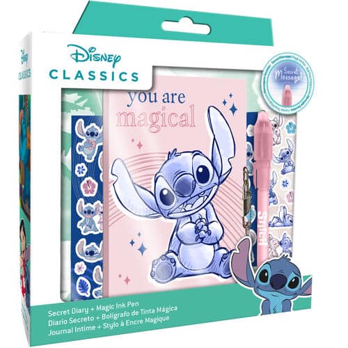 Stitch Diary and Magic Ink Pen Set