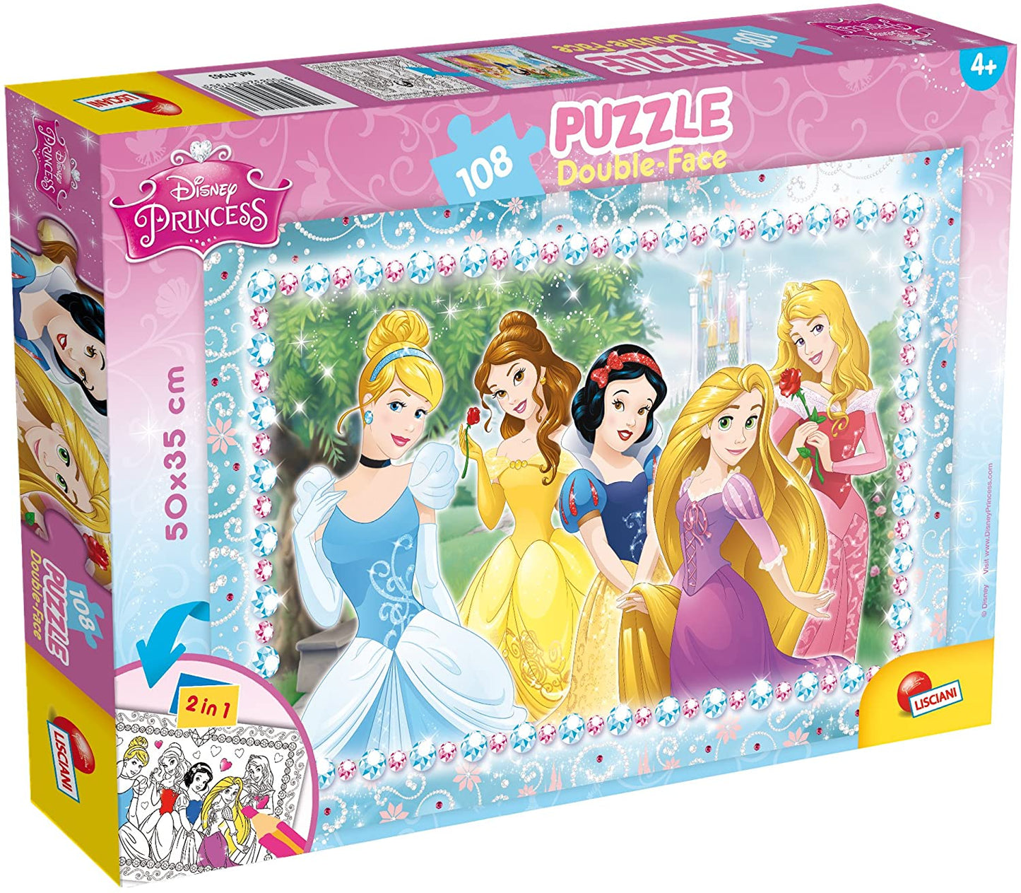 Princesses Double Face Puzzle