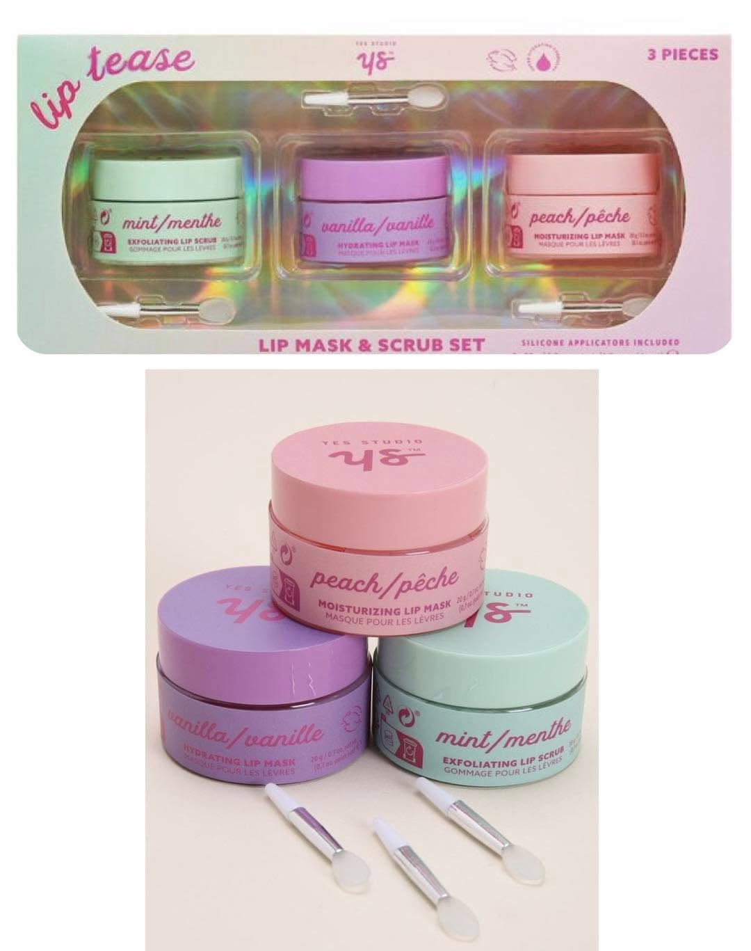 Yes Studio Lip Mask And Scrub Set