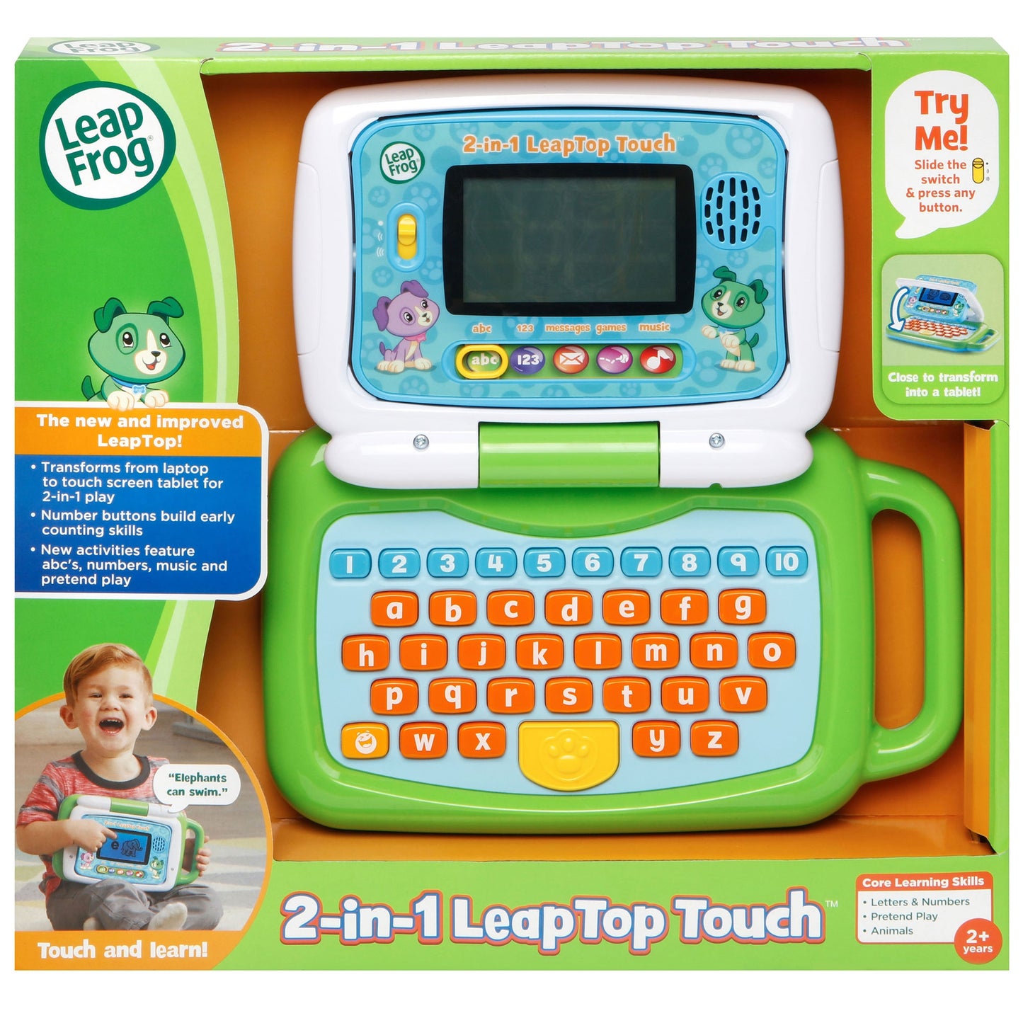 2 in 1 LeapTop Touch By Leap Frog