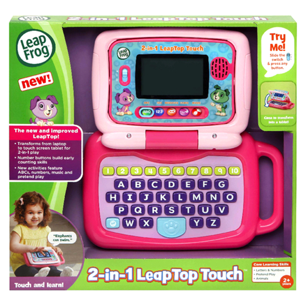 2 in 1 LeapTop Touch By Leap Frog