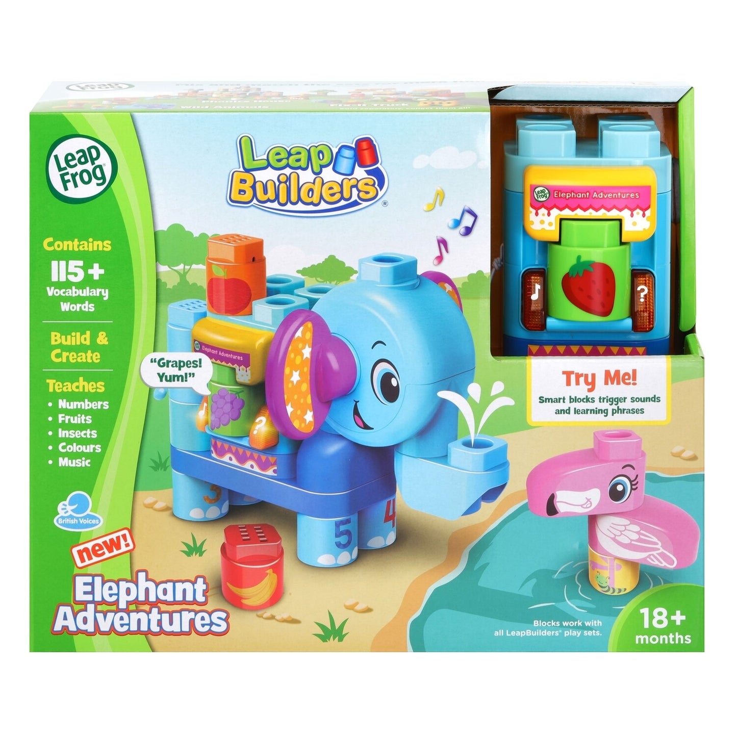 Leap Builders Elephant Adventures By Leap Frog