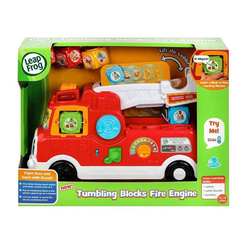 Tumbling Blocks Fire Engine By Leap Frog