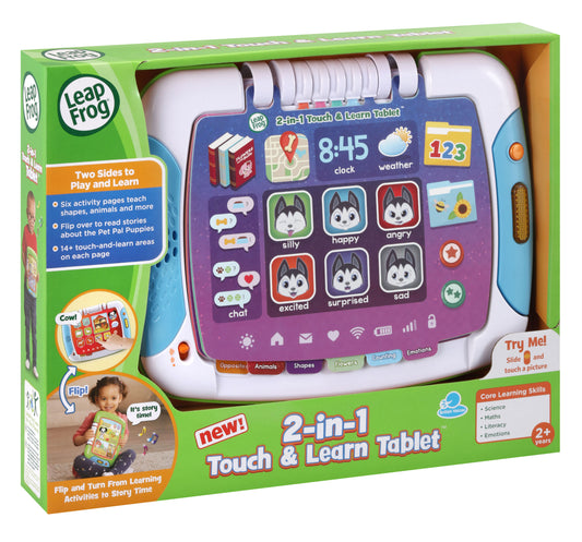 2 in 1 Touch And Learn Tablet By Leap Frog